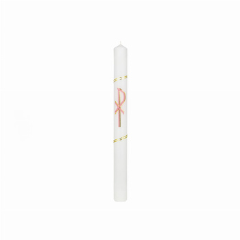 ŚWIECA CHRZCIELNA, RECZNIE ZDOBIONA + GRATISY