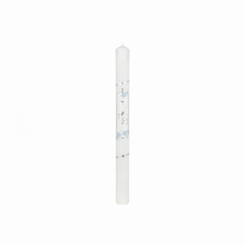 ŚWIECA CHRZCIELNA, RECZNIE ZDOBIONA + GRATISY