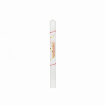 ŚWIECA CHRZCIELNA, RECZNIE ZDOBIONA + OKAPNIK+ PERSONALIZACJA (1) (1) (1)