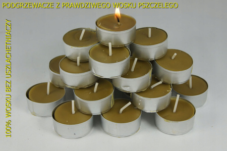 Świeca woskowa naturalna bez domieszki -PRODUCENT-