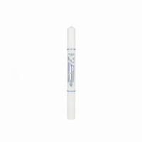 ŚWIECA CHRZCIELNA, RECZNIE ZDOBIONA + OKAPNIK+ PERSONALIZACJA