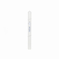 ŚWIECA CHRZCIELNA, RECZNIE ZDOBIONA + OKAPNIK+ PERSONALIZACJA   (1)